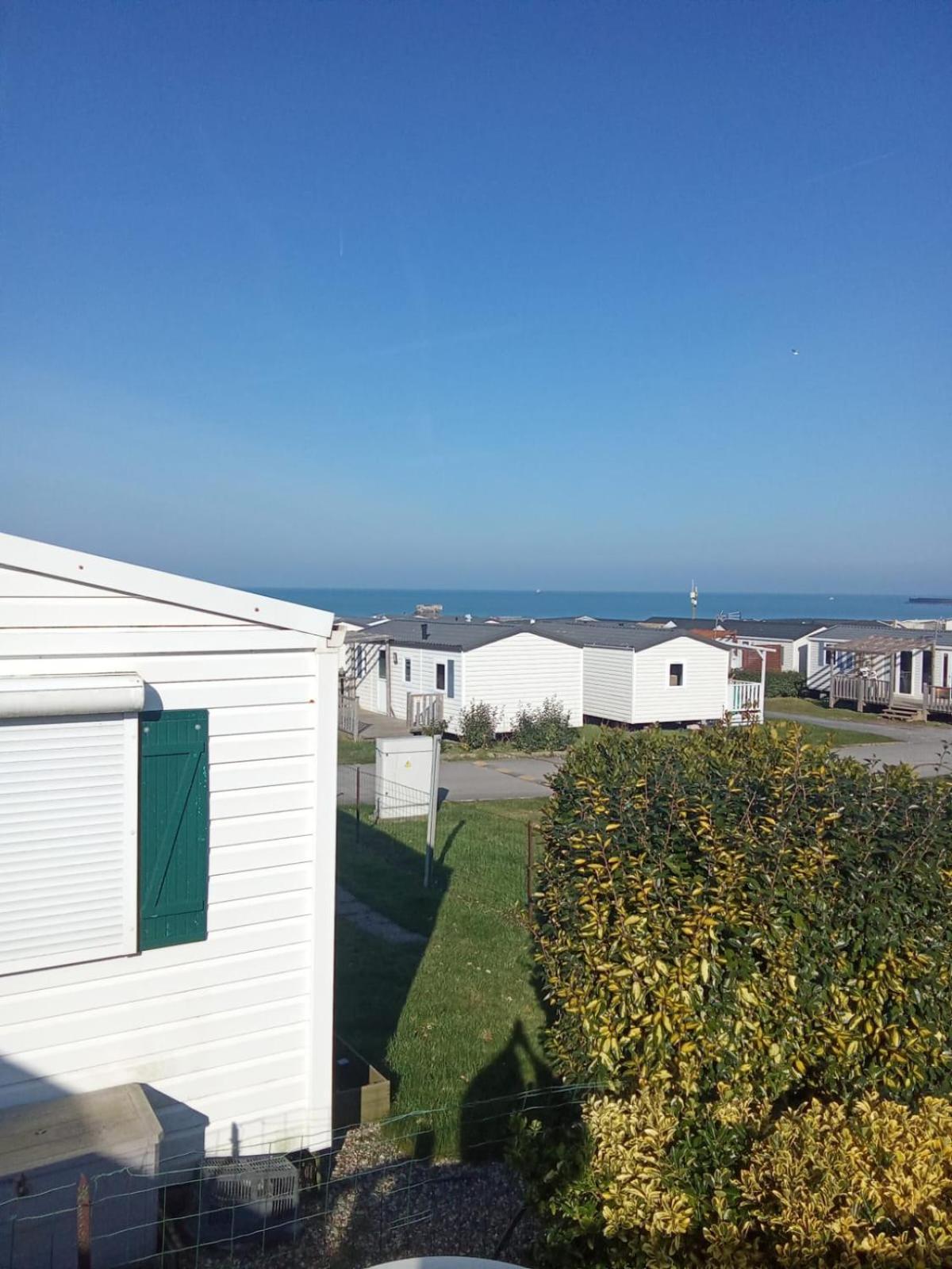 Magnifique Mobil Home Avec Clim Face Mer Le Portel Exterior foto